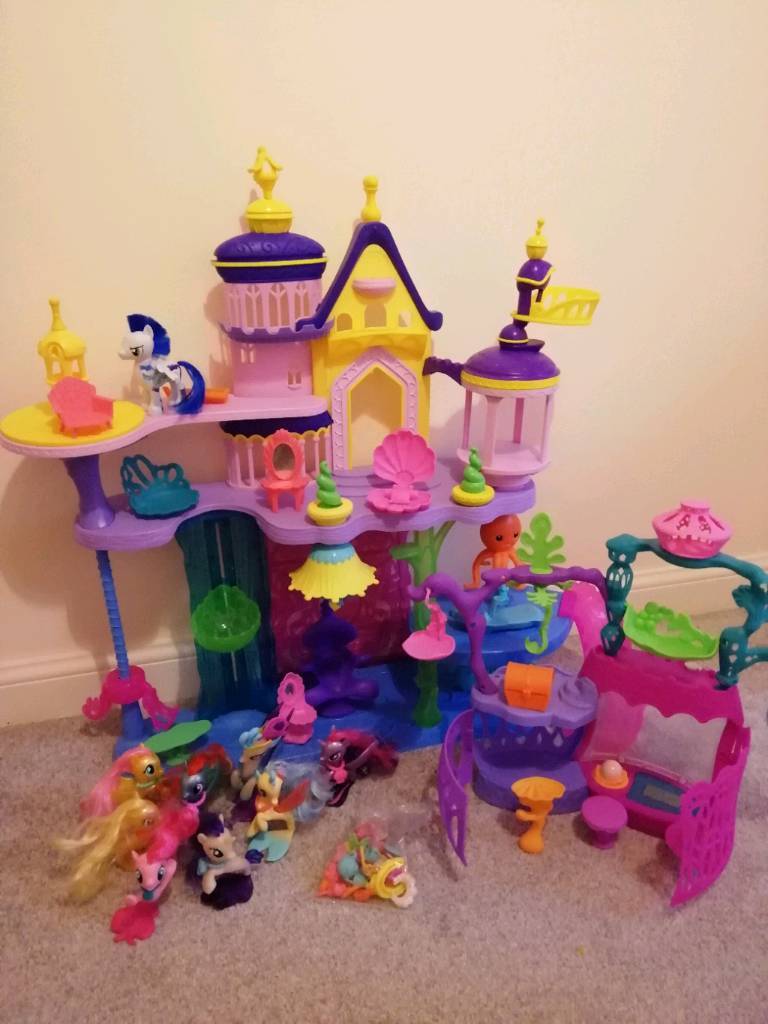 my little pony mermaid castle
